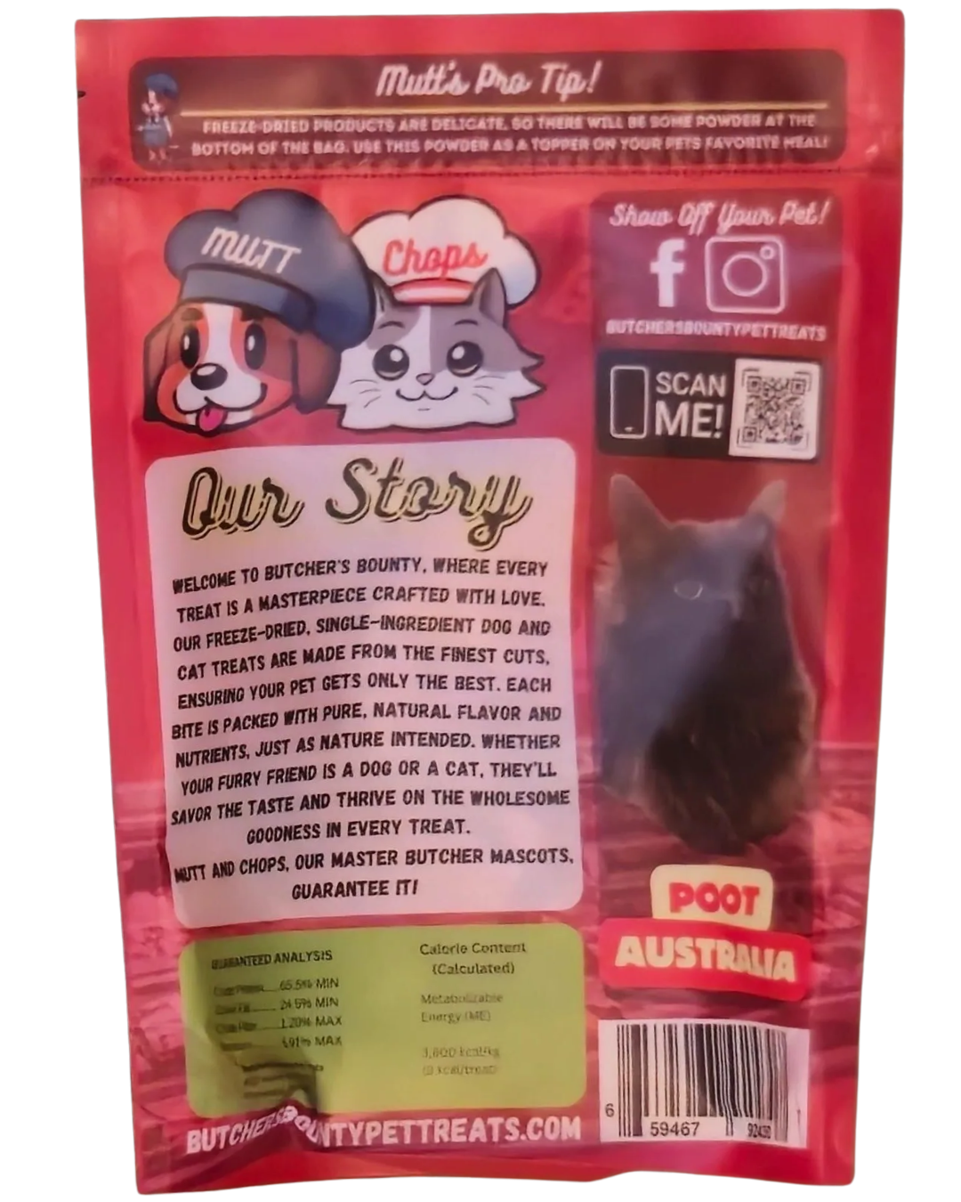 Freeze Dried Lamb Hearts