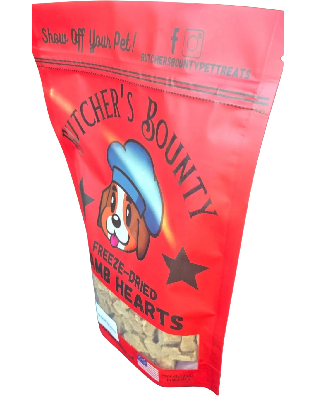Freeze Dried Lamb Hearts