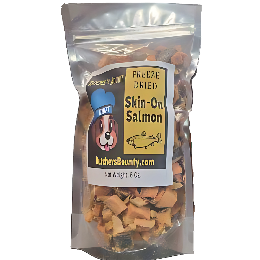 Freeze Dried Skin-On Salmon
