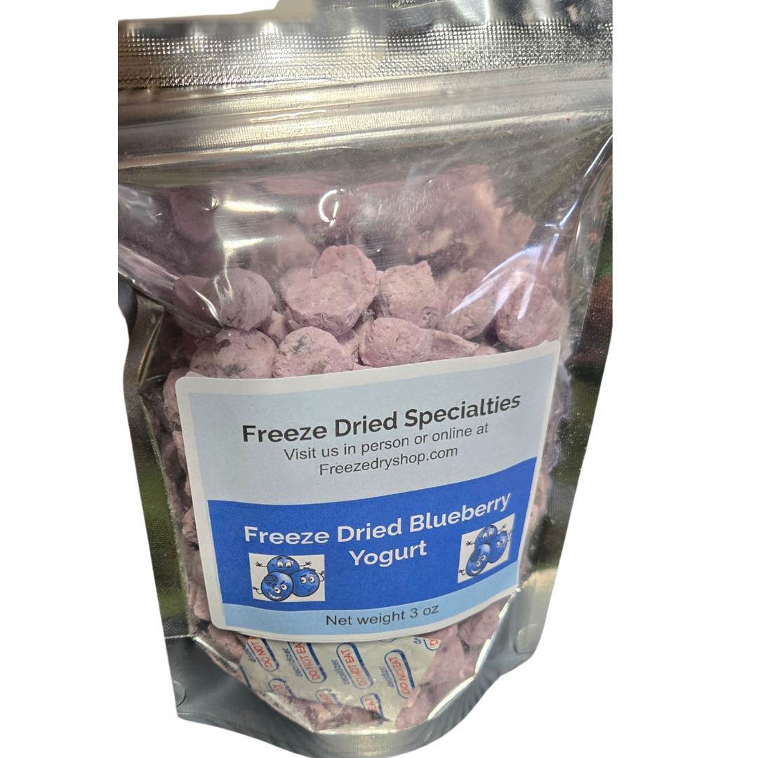 Freeze Dried Blueberry Yogurt