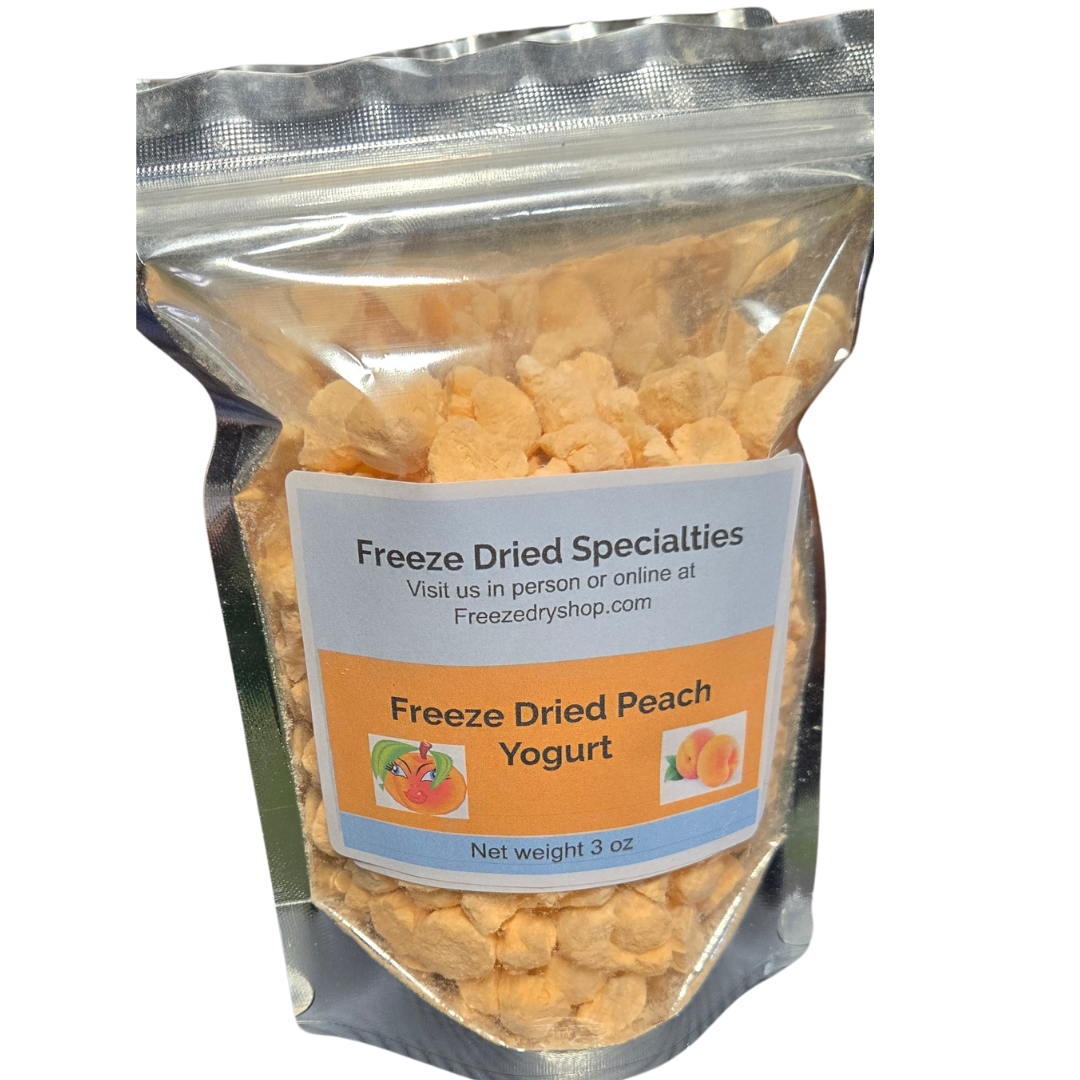 Freeze Dried Peach Yogurt