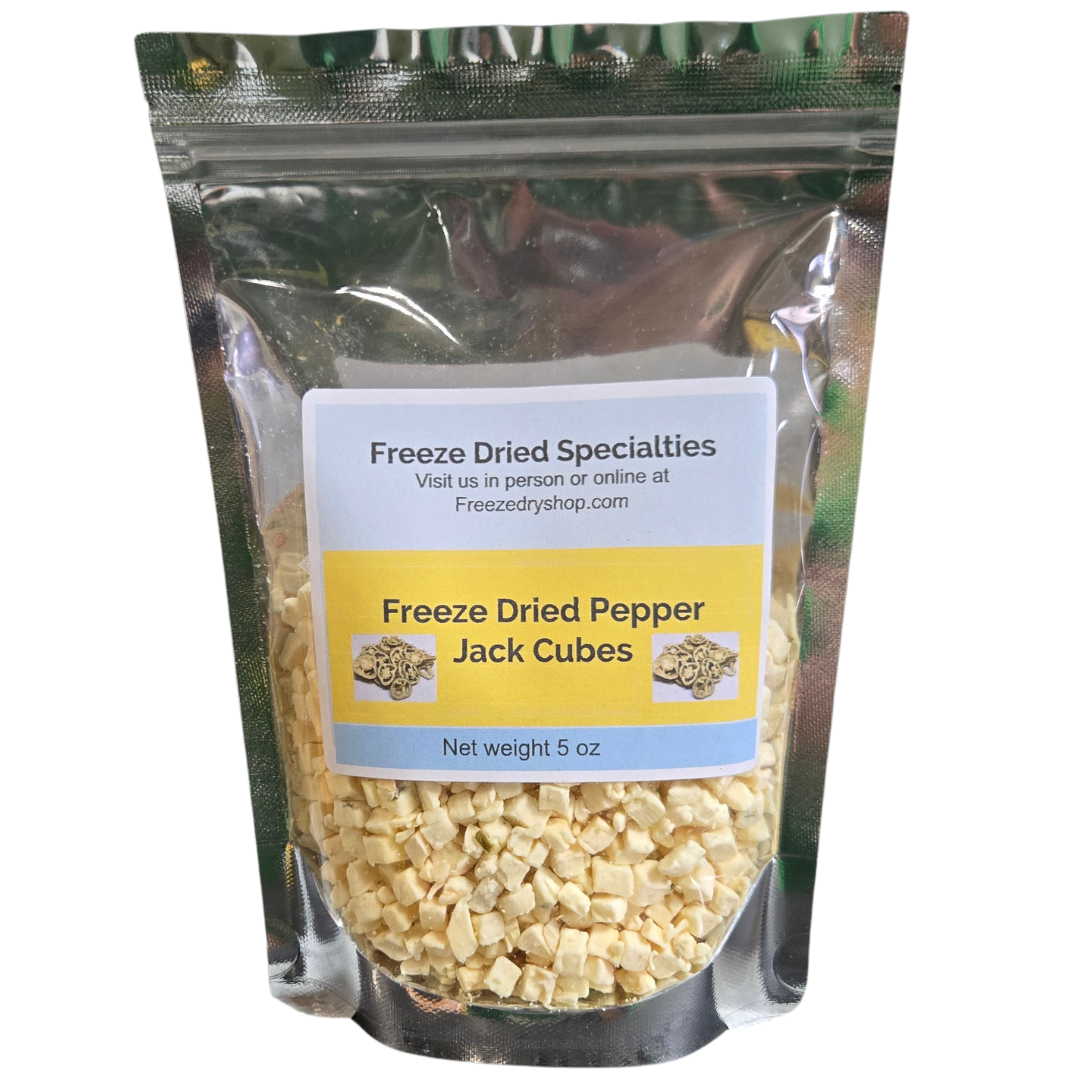 Freeze Dried Pepper Jack Cubes