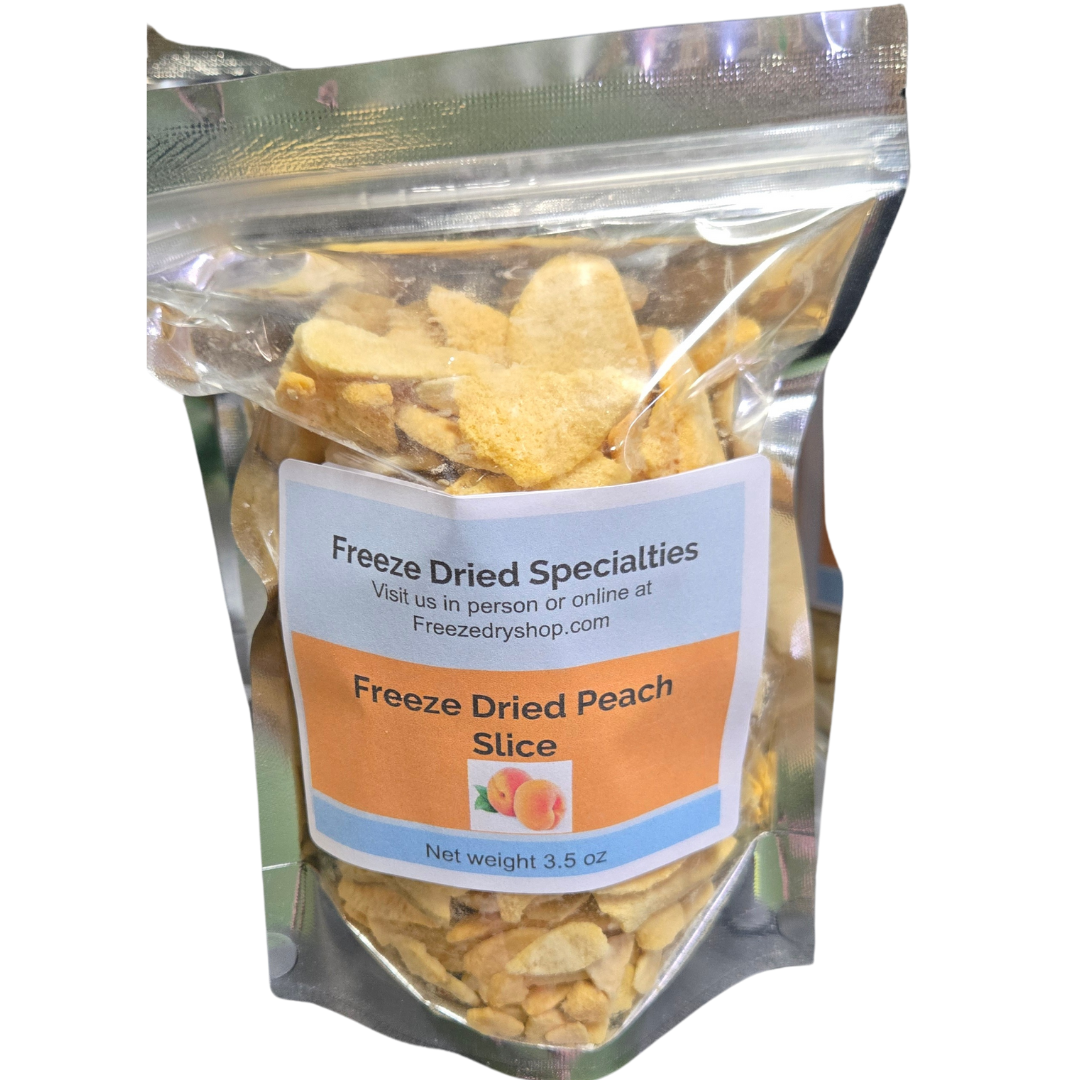 Freeze Dried Peach Slices