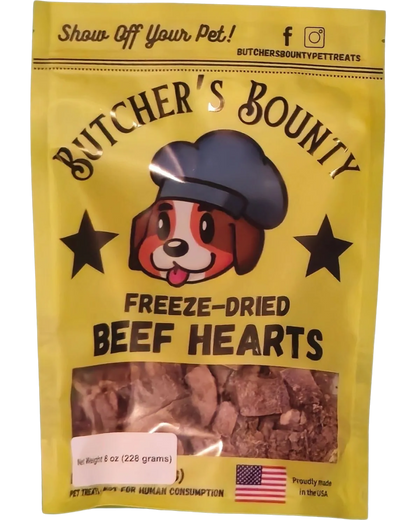 Freeze Dried Beef Hearts