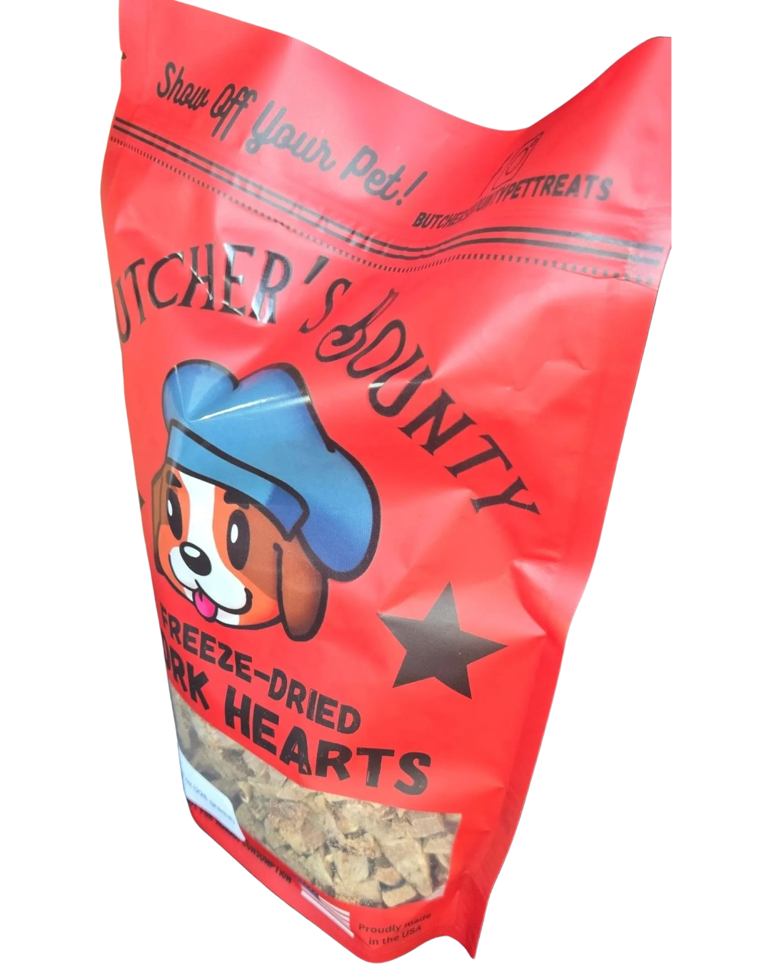 Freeze-Dried Pork Hearts