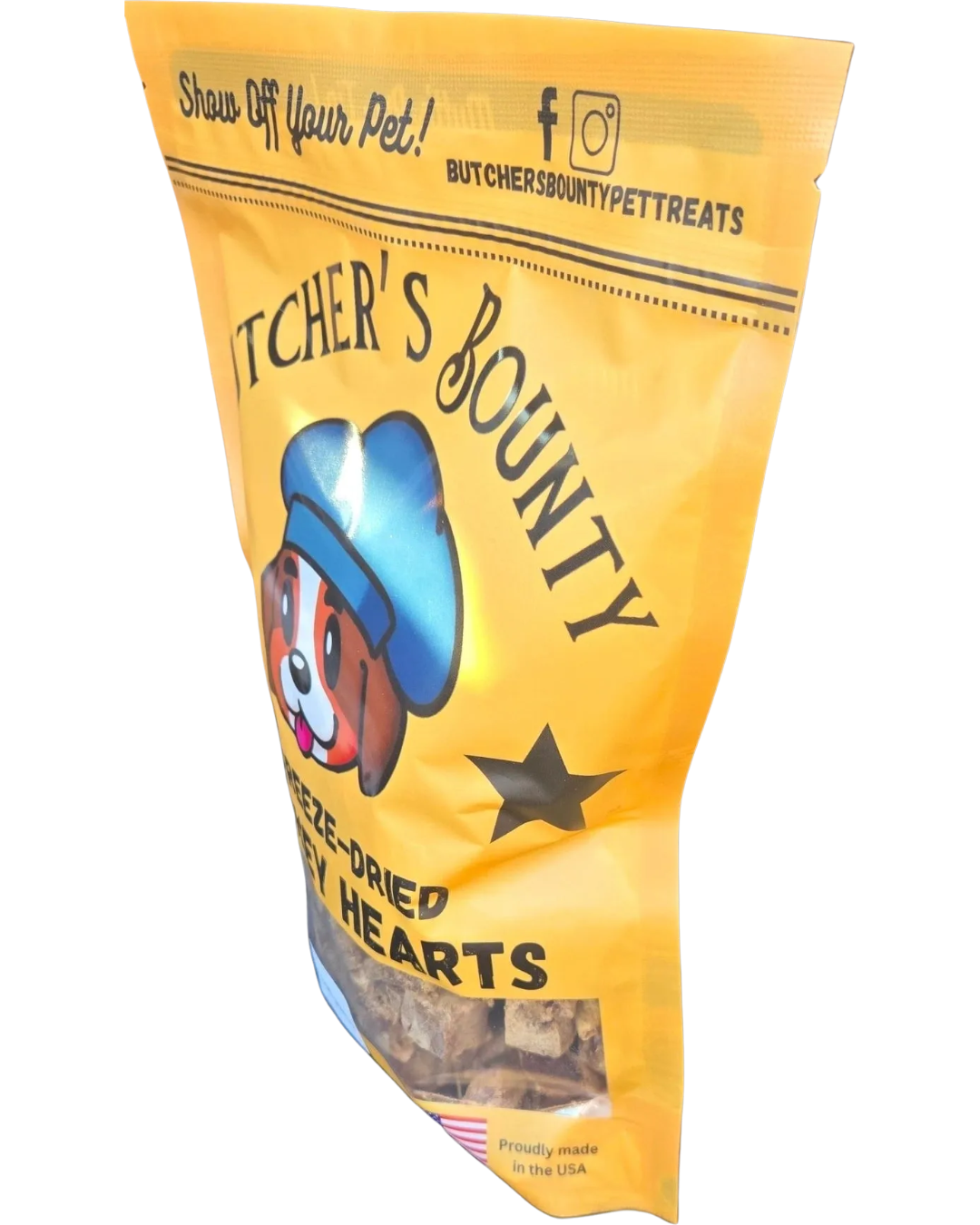 Freeze Dried Turkey Hearts