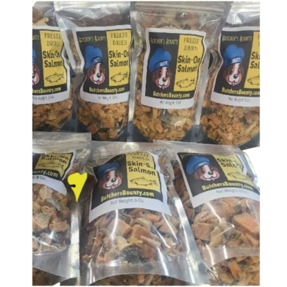 Freeze Dried Skin-On Salmon