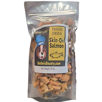 Freeze Dried Skin-On Salmon